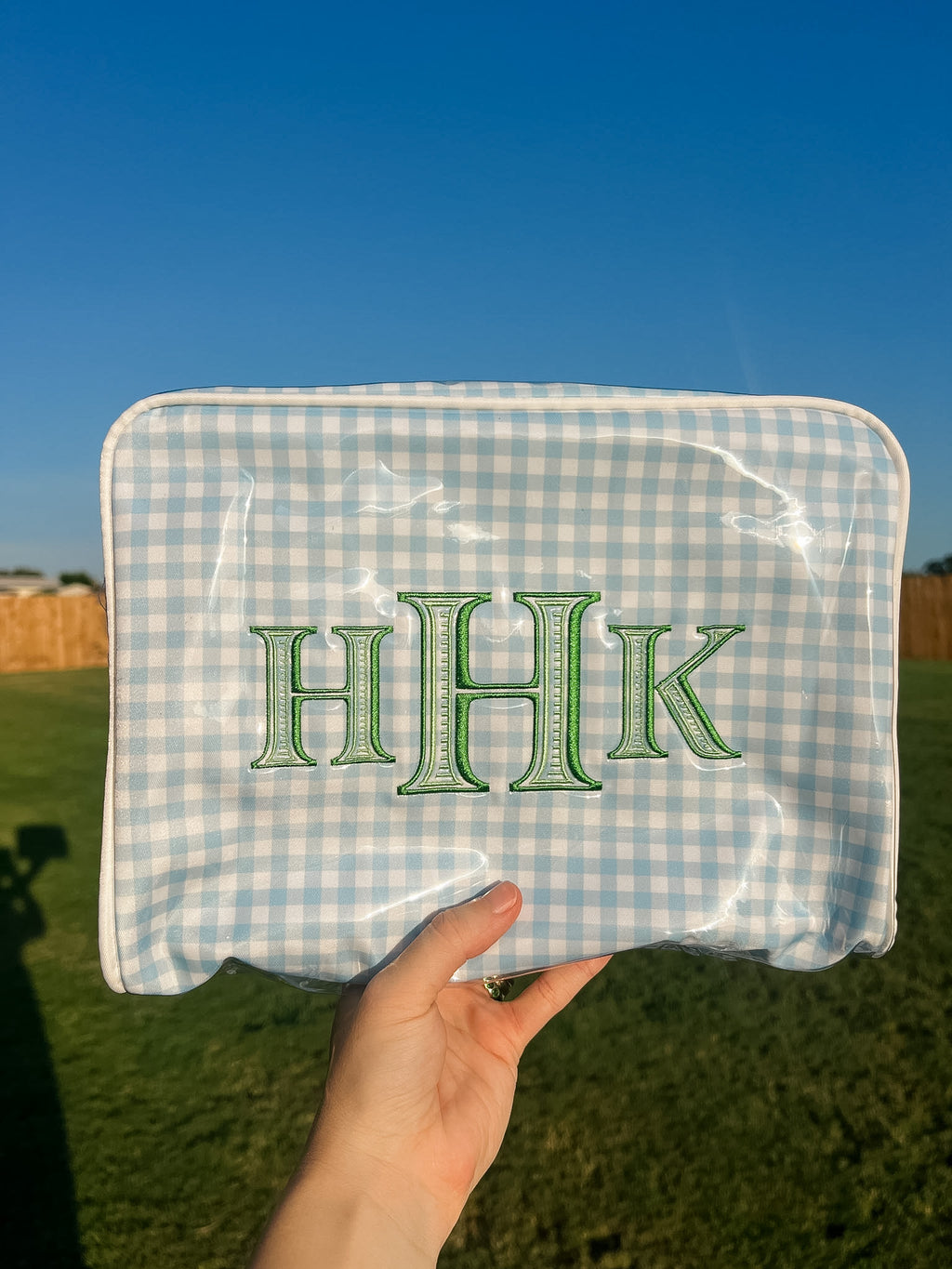 WIPEABLE ZIPPER POUCH