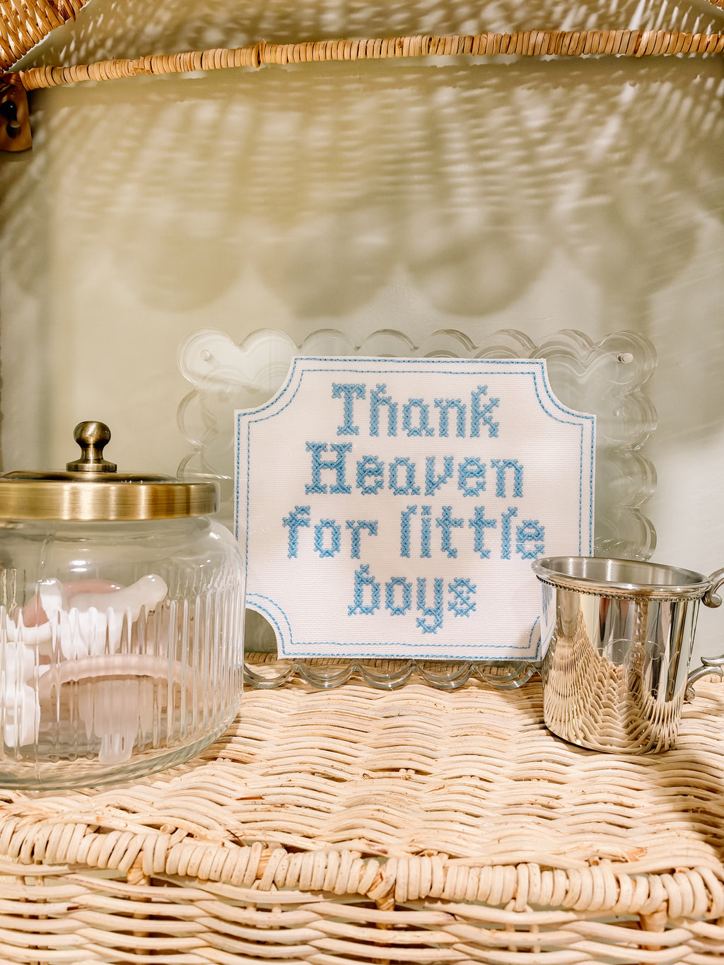 ACRYLIC FRAME WITH SAYING