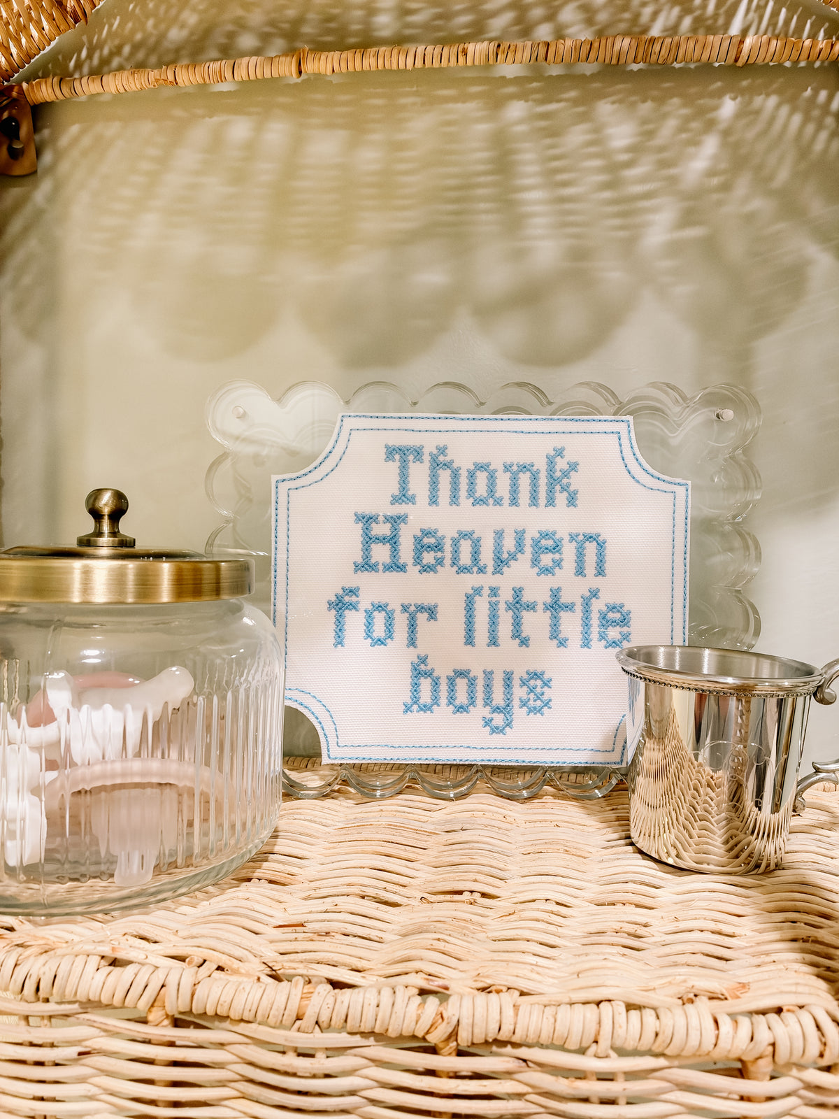 ACRYLIC FRAME WITH SAYING