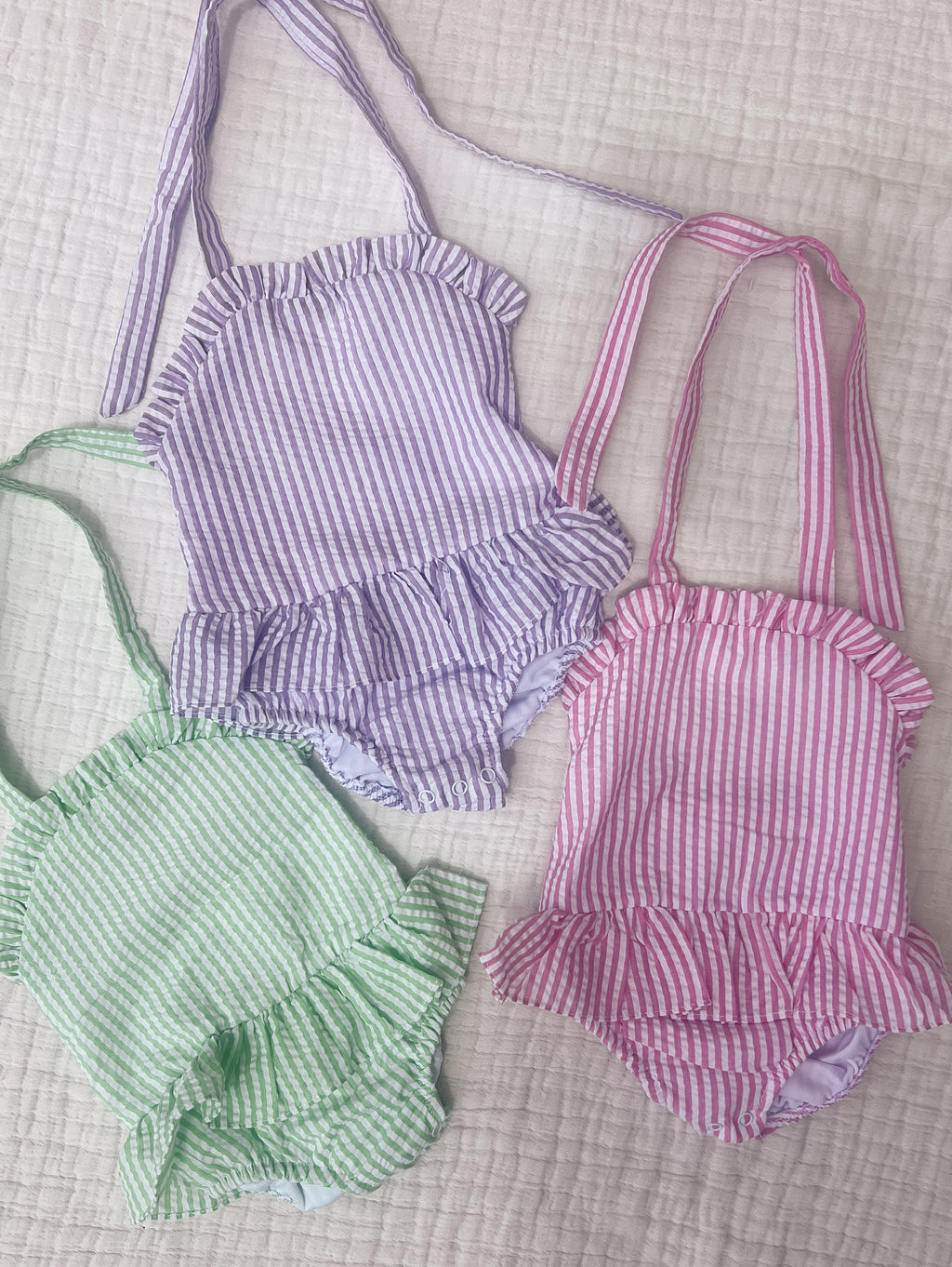 SEERSUCKER ONE PIECE