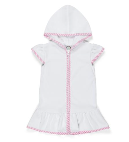 TERRY CLOTH SWIM COVER DRESS