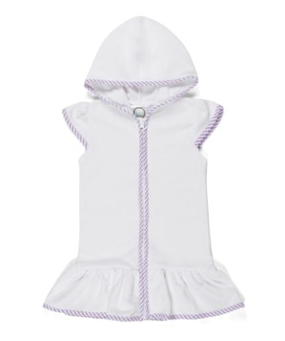 TERRY CLOTH SWIM COVER DRESS