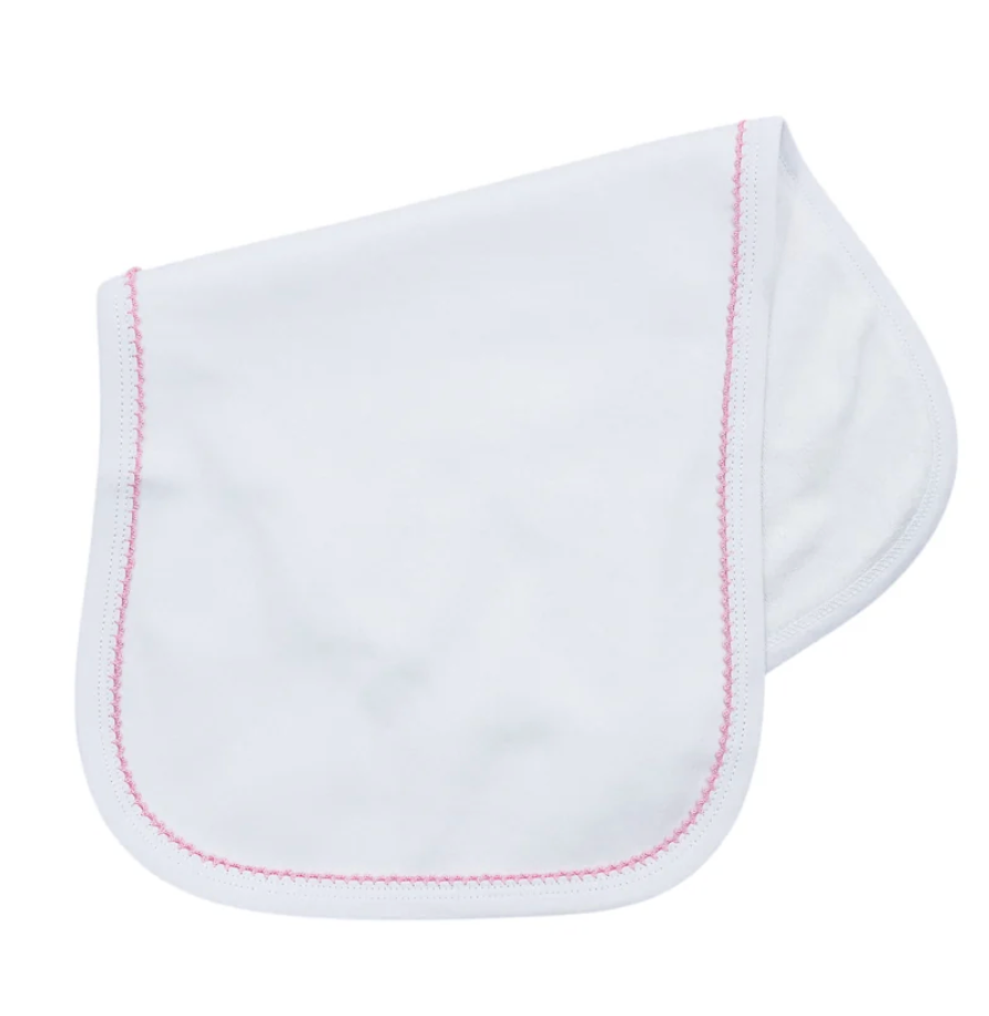 PICOT BURP CLOTH