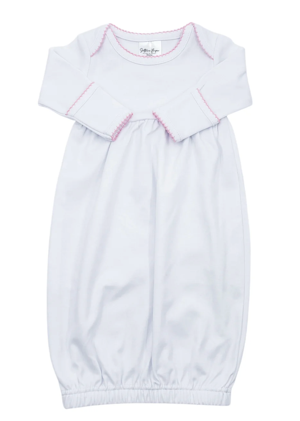 PICOT TRIM GOWN