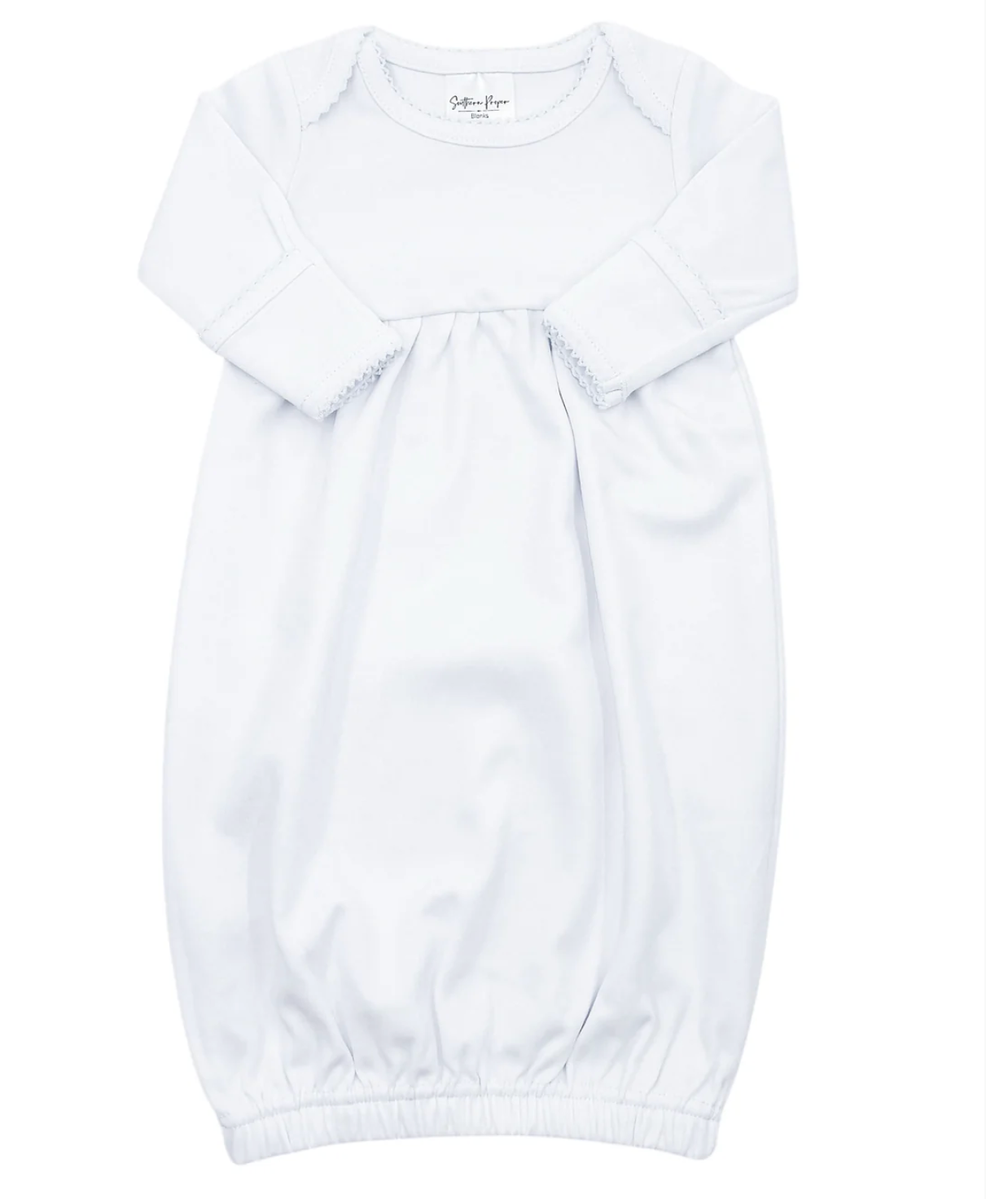PICOT TRIM GOWN