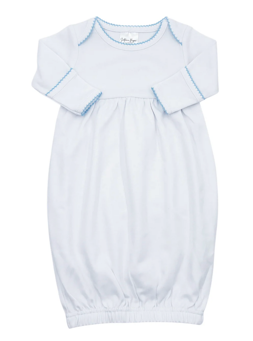 PICOT TRIM GOWN