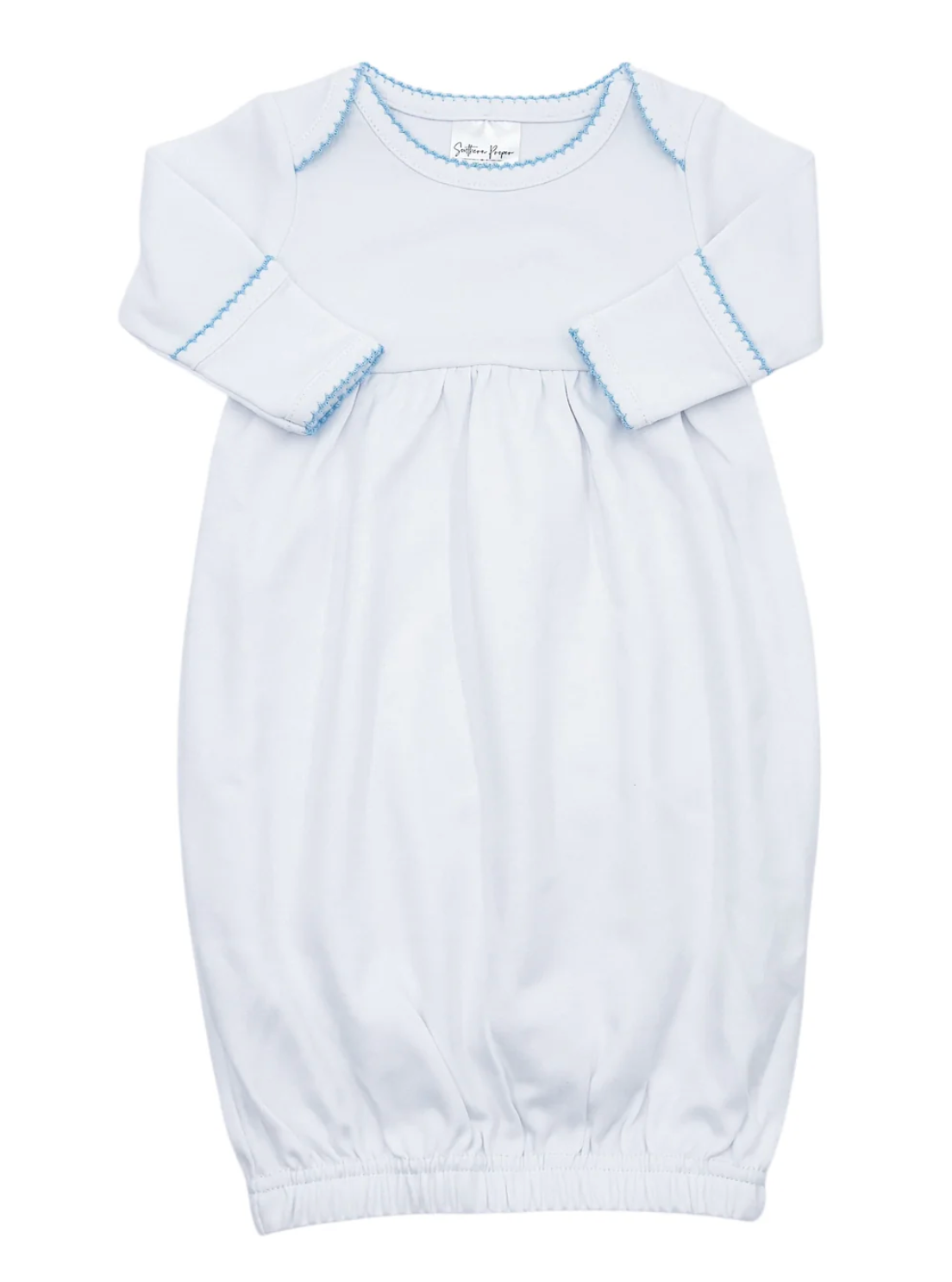 PICOT TRIM GOWN