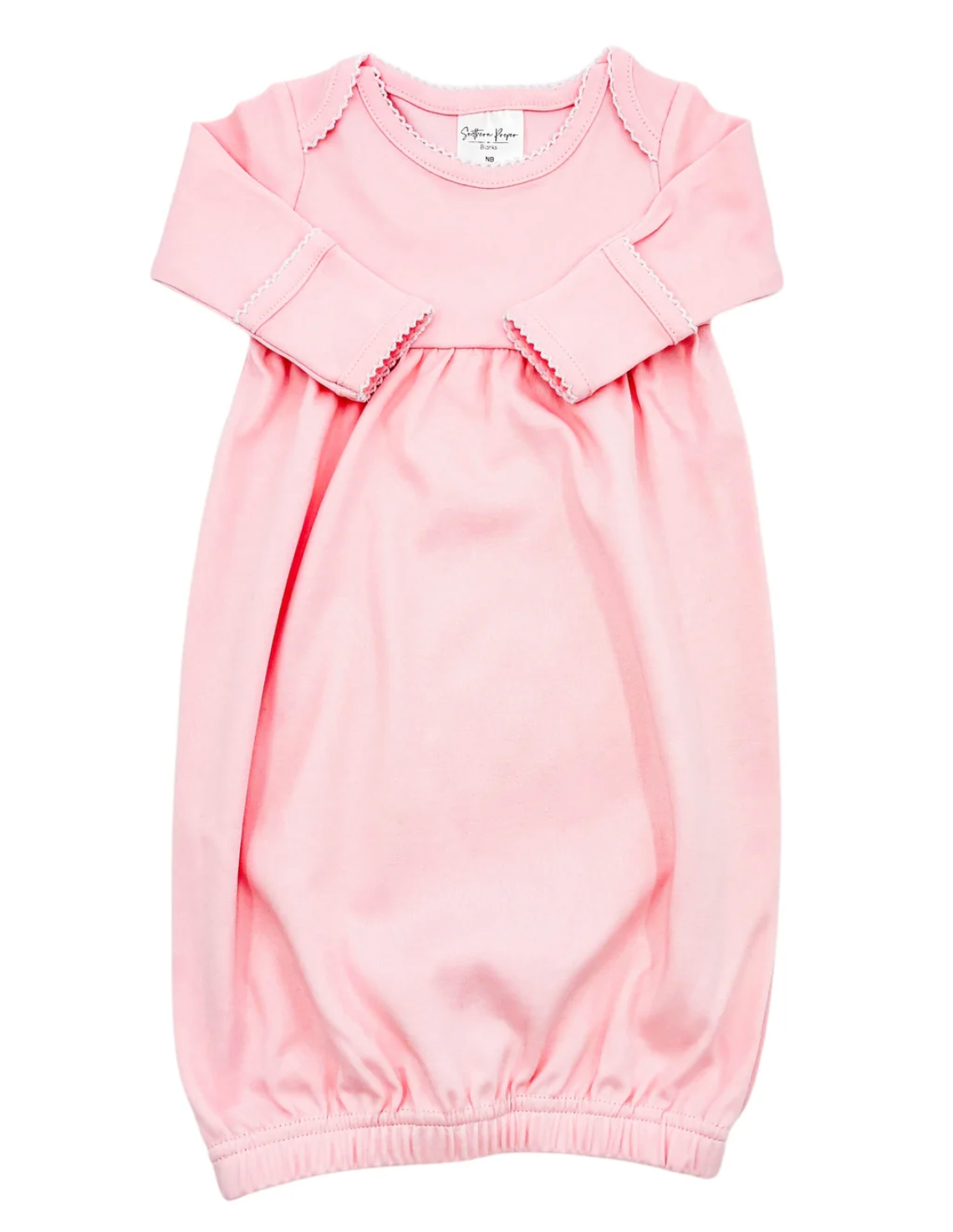PICOT TRIM GOWN